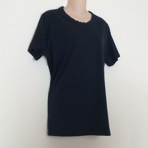 LAND’S END relaxed fit T-SHIRT (L) blue LIKE NEW